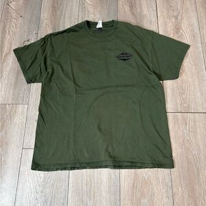 Vintage Men’s Y2K Quicksilver Style Green Short Sleeve Surf Graphic Size XL